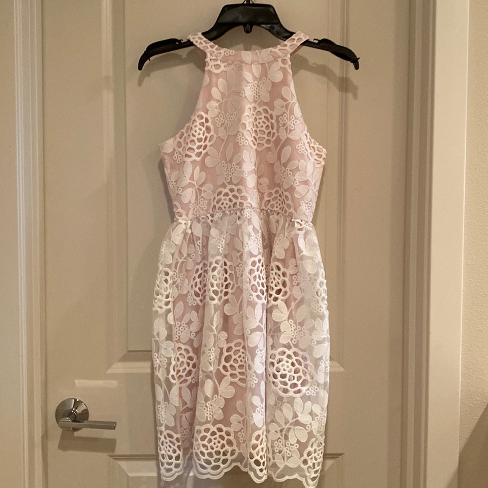 💕Bardot Junior cute pink floral dress🌸